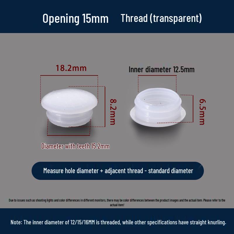 Universeller Runder Dekoplastikstopfen für Möbelscharniere und Schraubenlöcher