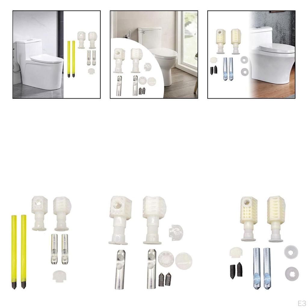 Bathroom Fixture Screw for Toilet Seat Replacement, Heavy Duty Hardware