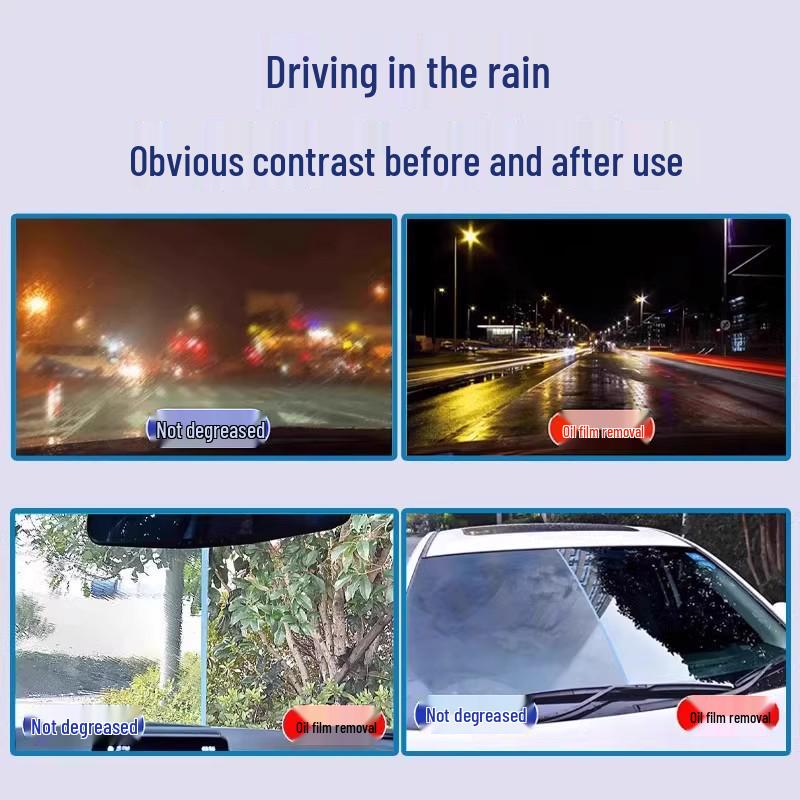 Oil Film Remover & Coating Kit for Windshields and Mirrors