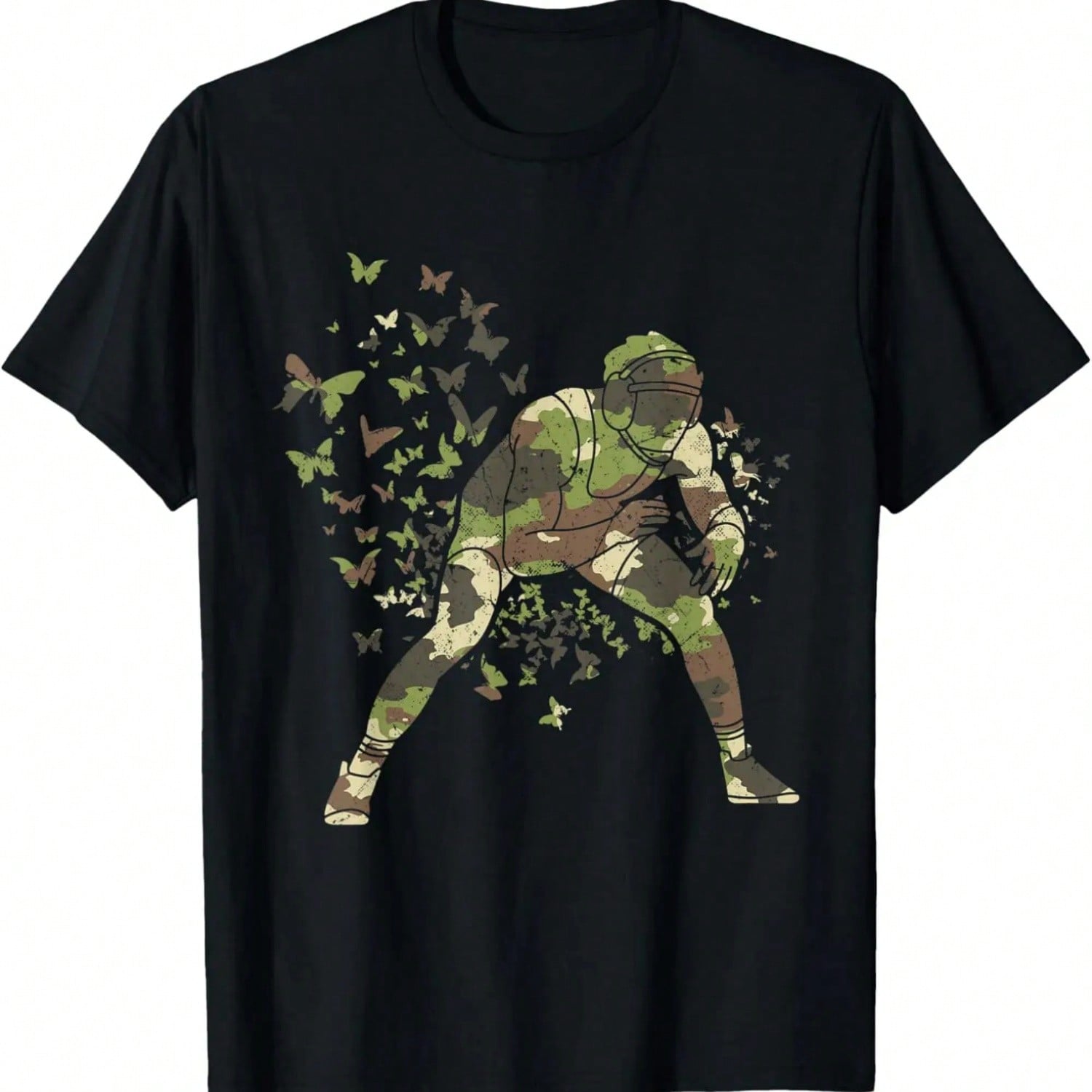 Pattern Art Lychee Vintage T-Shirt S