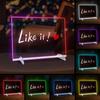 Glow-in-the-Dark Double-Sided Acrylic Drawing Board: A Perfect New Year Gift for Kids and Friends