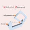 Plastic Food Bag Clips Colorful Airtight Sealing Clips for Snacks Bread Chips Kitchen Moisture Prevention Clips