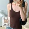 Selection of High Elastic Threaded Cotton Summer Clothes, New Spice Girl Sling Vest, Women's I-shaped Inner and Outer Wear, Beautiful Back Top