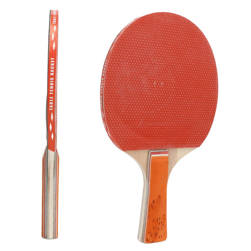 Set de Palas y Pelotas de Tenis de Mesa Absorción de Sudor Tacto Cómodo Velocidad Rápida Elasticidad Uniforme para Principiantes Amateurs