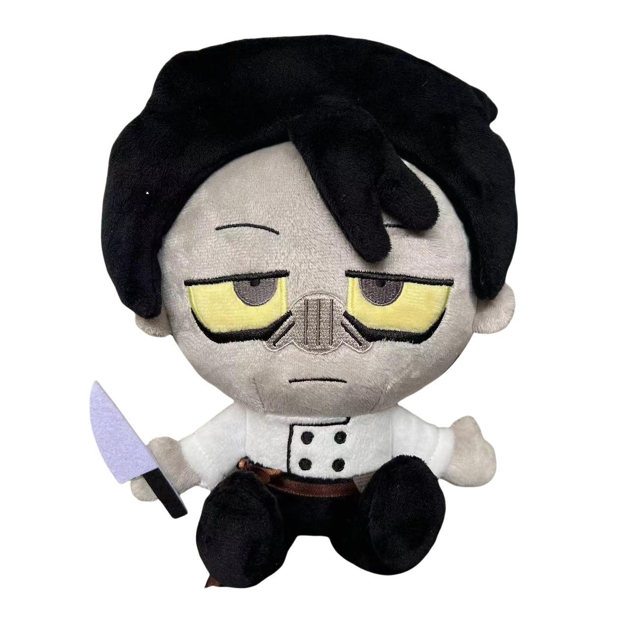 25 см Rody Dead Plate Plush Vince Dead Plate Plushie Мультяшные и аниме-плюшевые игрушки Подарок на день рождения Сюрприз Подарки белый