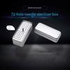 Portable Polishing Brush Cup Block With 72 Holes Efficient Easy To Clean Dental Box For Dental Tool Organization