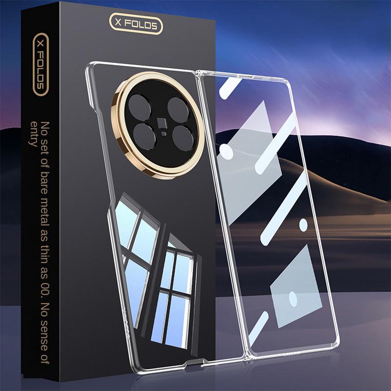 

0.6mm Ultra-thin Micro-Polished Frosted Glass Protective Case for VIVO X Fold 5 fold5 All-inclusive Protect Cover vivo X Fold5