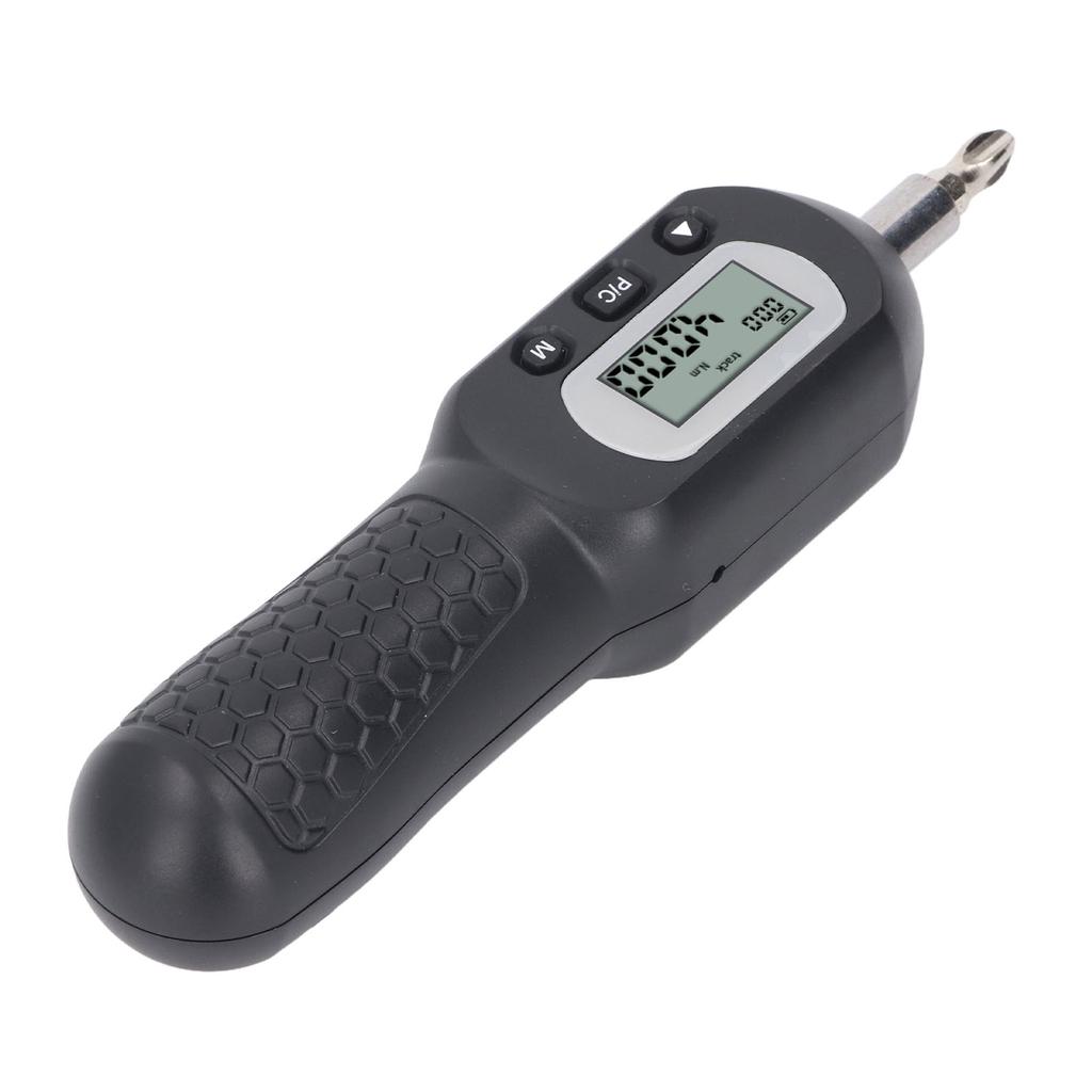 Adjustable Torsion Screwdriver 0.4-4Nm Range 1/4 Inch Drive 4 Units Backlit LCD Digital Torsion Driv