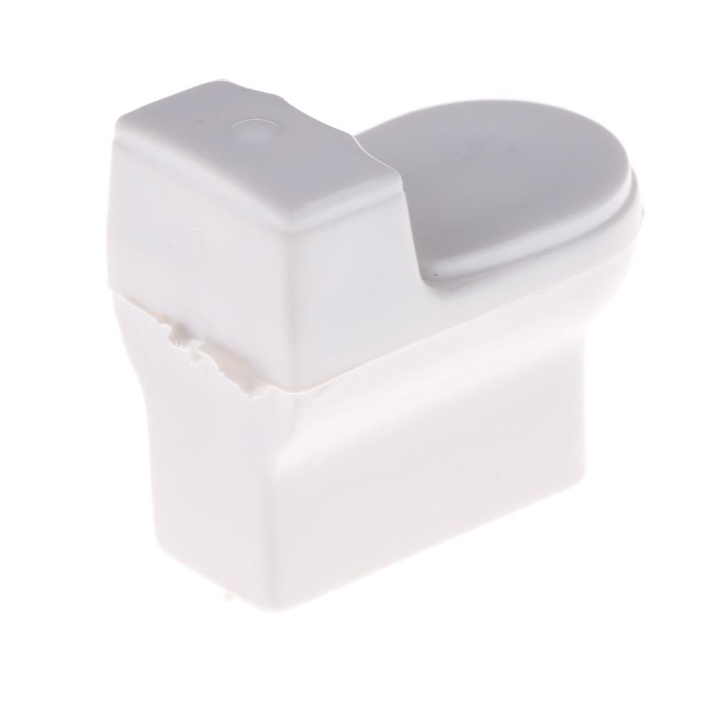 Dollhouse Miniature Bathroom Toilet Model DIY Sand Table Landscape Scene Toys