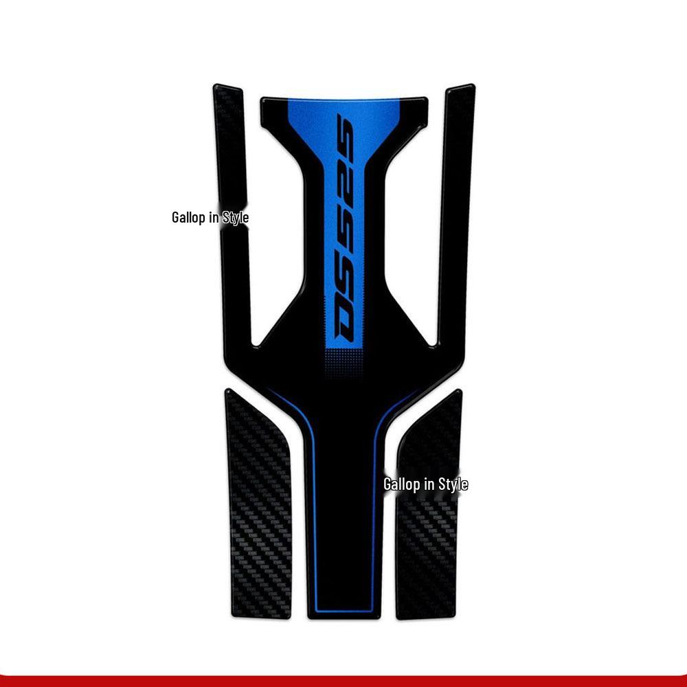 WuJi 525DSX 2024 Motorcycle Epoxy Sticker Set: Waterproof, Scratch-Resistant, 3D Fuel Tank Decals
