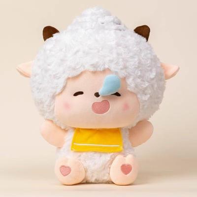 Pleasant Goat and Big Big Wolf Hug Series Doll Plush Toys Cute Lazy Dolls Soft Cute Dolls