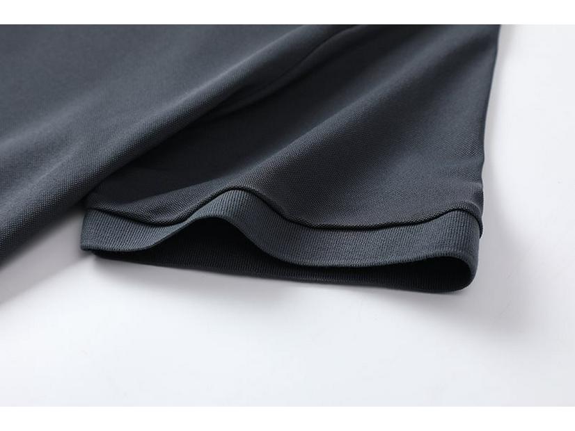 Polo Casual da Uomo 2026 ad Alta Elasticità - Manica Corta, Fine Cotone Imitazione, Collo a Revers.