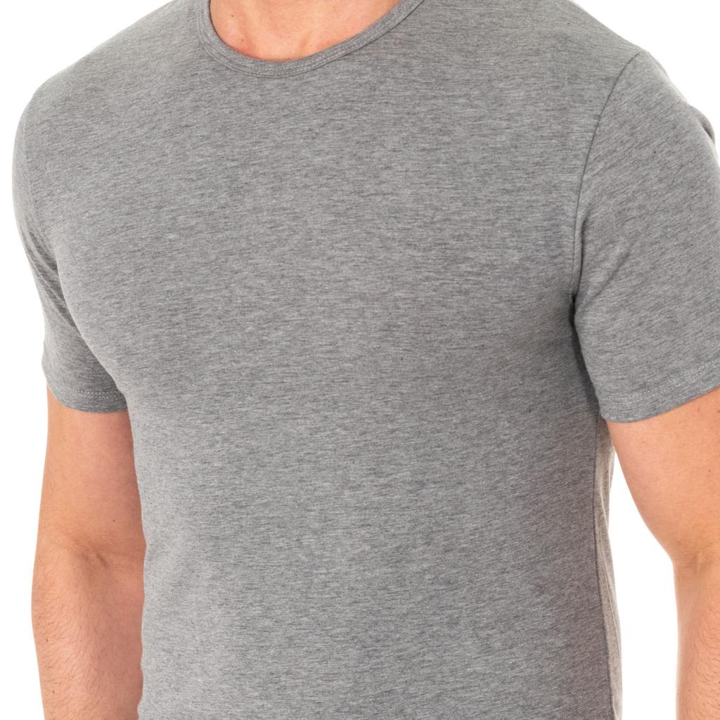 Men's Short-Sleeved Round Neck T-Shirt A040W