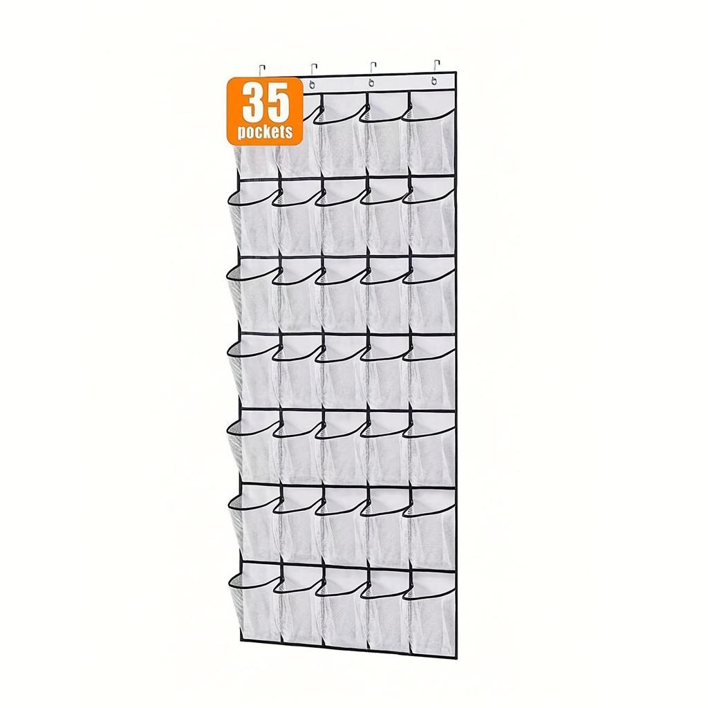 Temu Wall-Mounted Multifunctional Hanging Shoe and Sundries Storage Bag