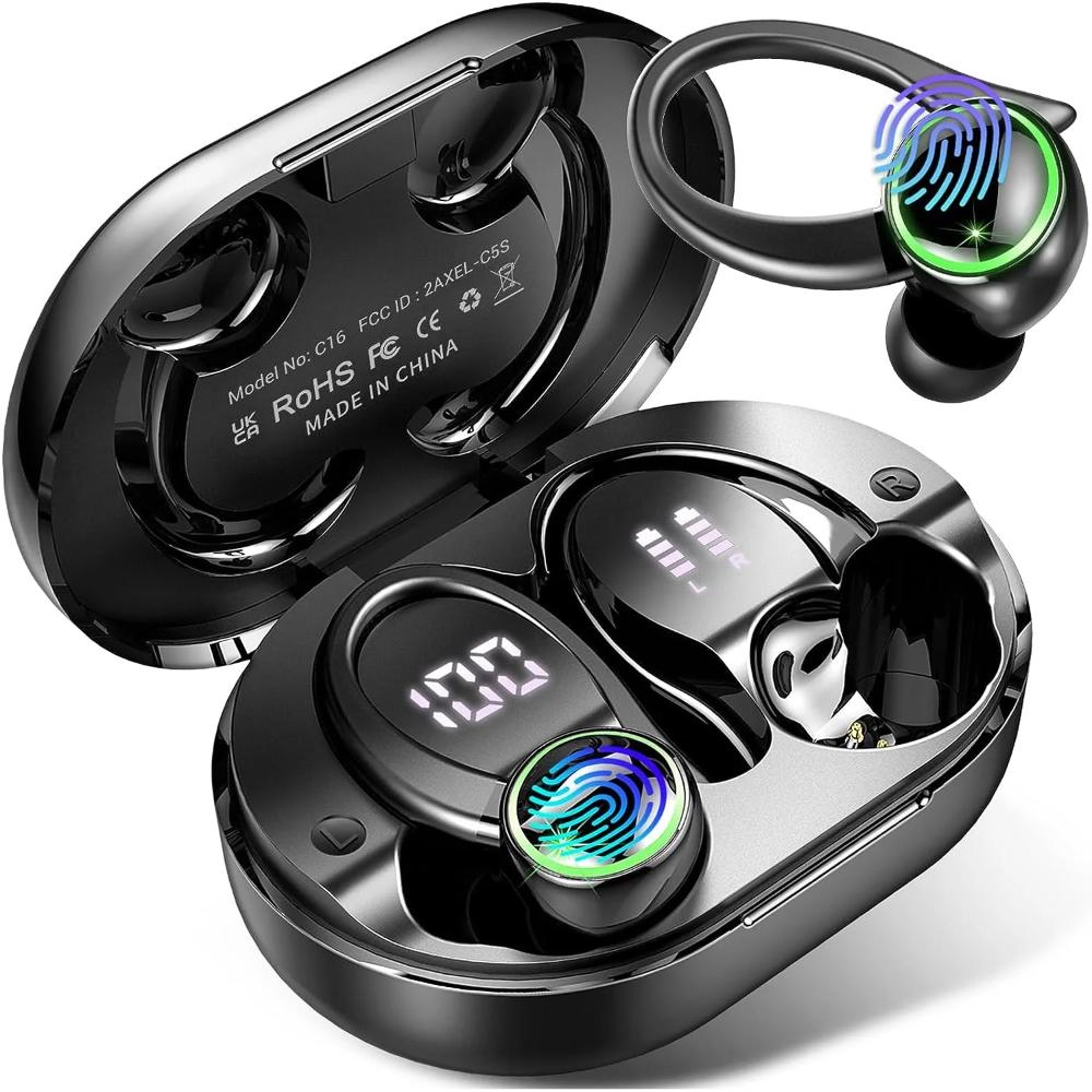 

Беспроводные шумоподавляющие наушники, наушники Bluetooth 5.3, стереонаушники чёрный