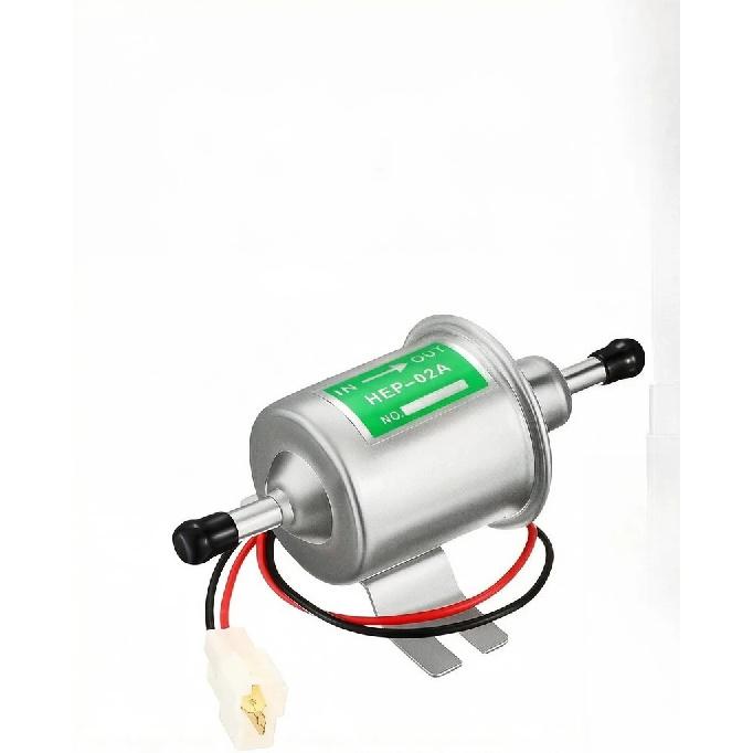 12V Universal Electric Fuel Pump Low Pressure Bolt Fixing Wire Diesel Petrol HEP-02A for Car Carburetor Motorcycle
