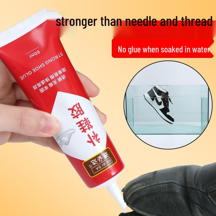 

Водонепроникний клей для ремонту взуття зі шкіри та кросівок Strong Adhesion [2pcs] 60ml