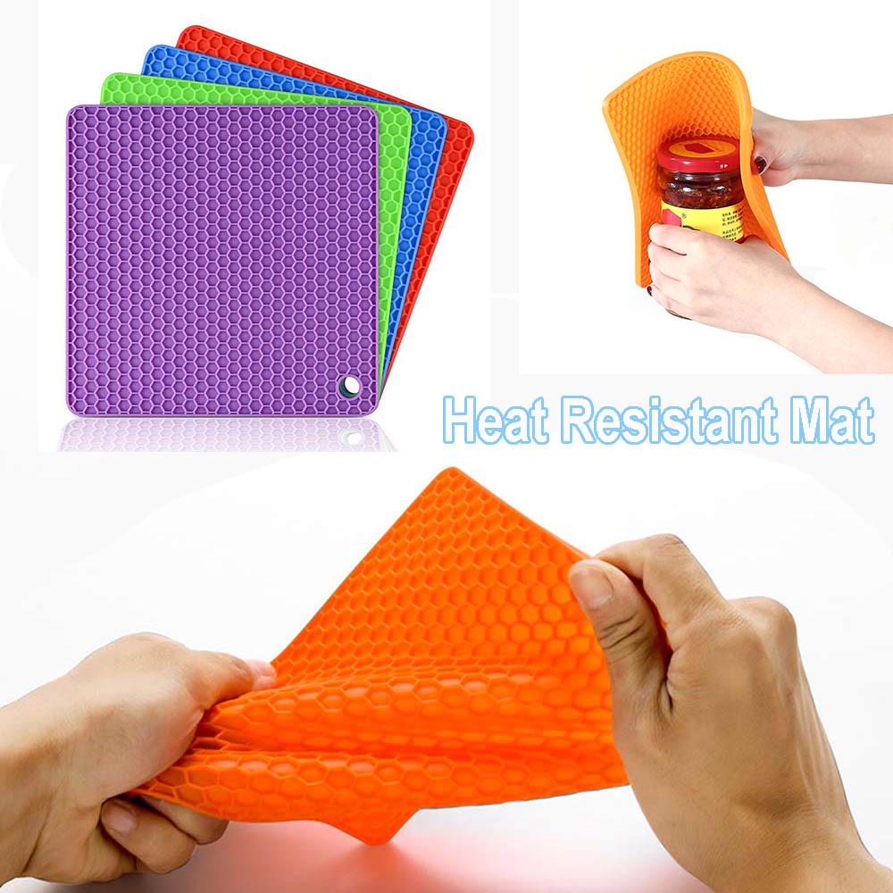 Buy Silicone Placemat Pad Kitchen Gadget Cushion Coaster Pot