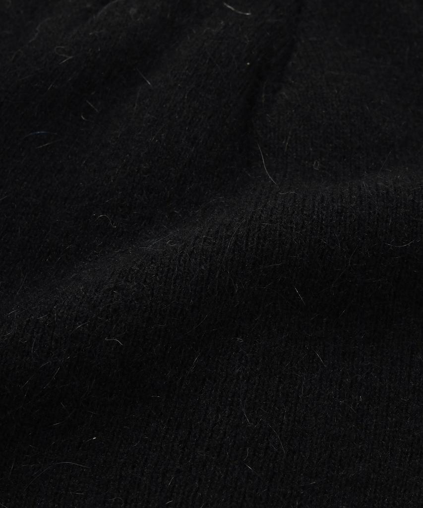 COVERNAT WOMAN Cloverheart Angora Uncuff Beanie Black