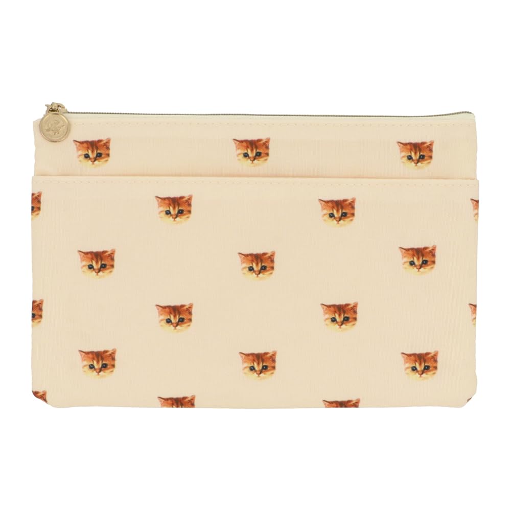 Marks Maternal and Child Health Handbook/Medication Book Case, Accordion Type, Paul & Joe La Puppetrie, Chrysanthemum Mint, PAJ-PO8-MI