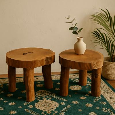 Teak Display Pad Medium 27x15cm, 2 Pack