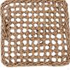Cage Toy Seagrass Protector Mat Bed Swing Grinding Woven Net ing Climbing for Small Animal