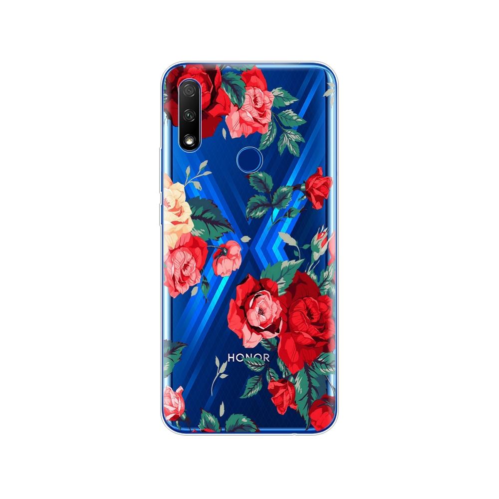 For Honor 9X Global Case Honor 9X Premium Case Silicon TPU Soft Back Cover Phone Case For Huawei Honor 9X Premium STK-LX1 Bumper