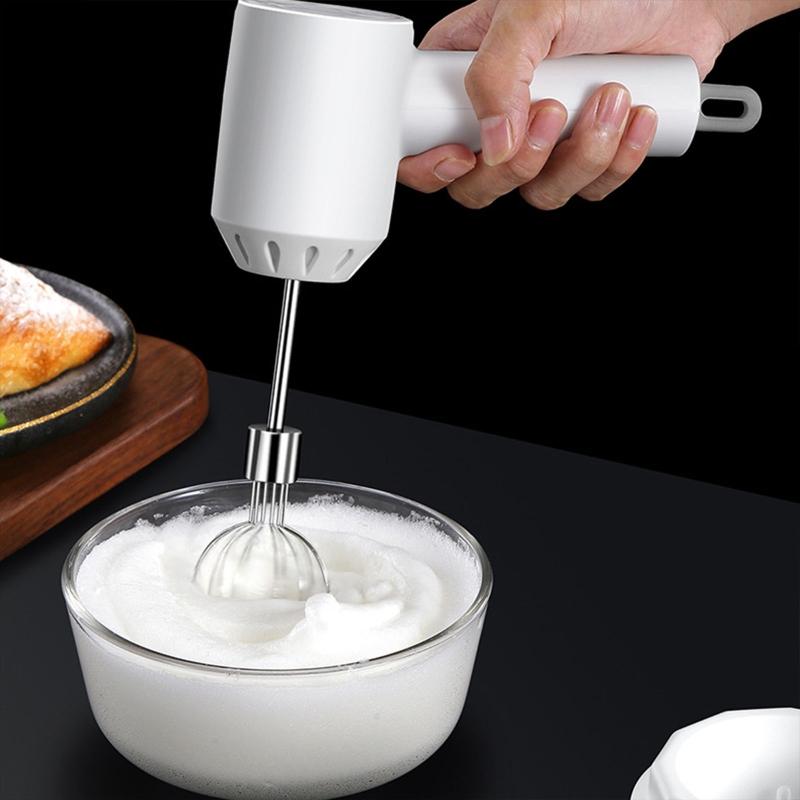 USB Rechargeable Electric Whisk Egg Beater Coffee Blender Household Milk Shaker Mixer Frother Foamer Food Blender