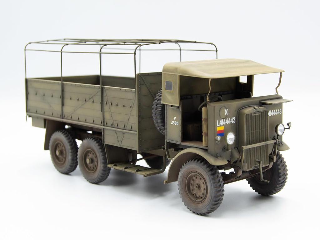 1/35 British Army Leyland Retriever GS Truck (Early Model) Plastic Model Kit 35602
