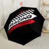 Performance Racing Team Tragbarer Automatischer Regenschirm Kompakt 8-Rippen Leichtes Kompaktes Design für den Außenbereich Tägliche Nutzung Modisch Am besten für Weihnachten