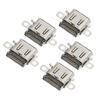 Game Console Type C Socket Replacement Gamepad Power Charging Port for SWITCH OLED 5pcs