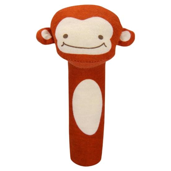 Baby Niedlichen Cartoon Form Weiche Hand Rassel mit Sound Greif Spielzeug Wiege Ornament