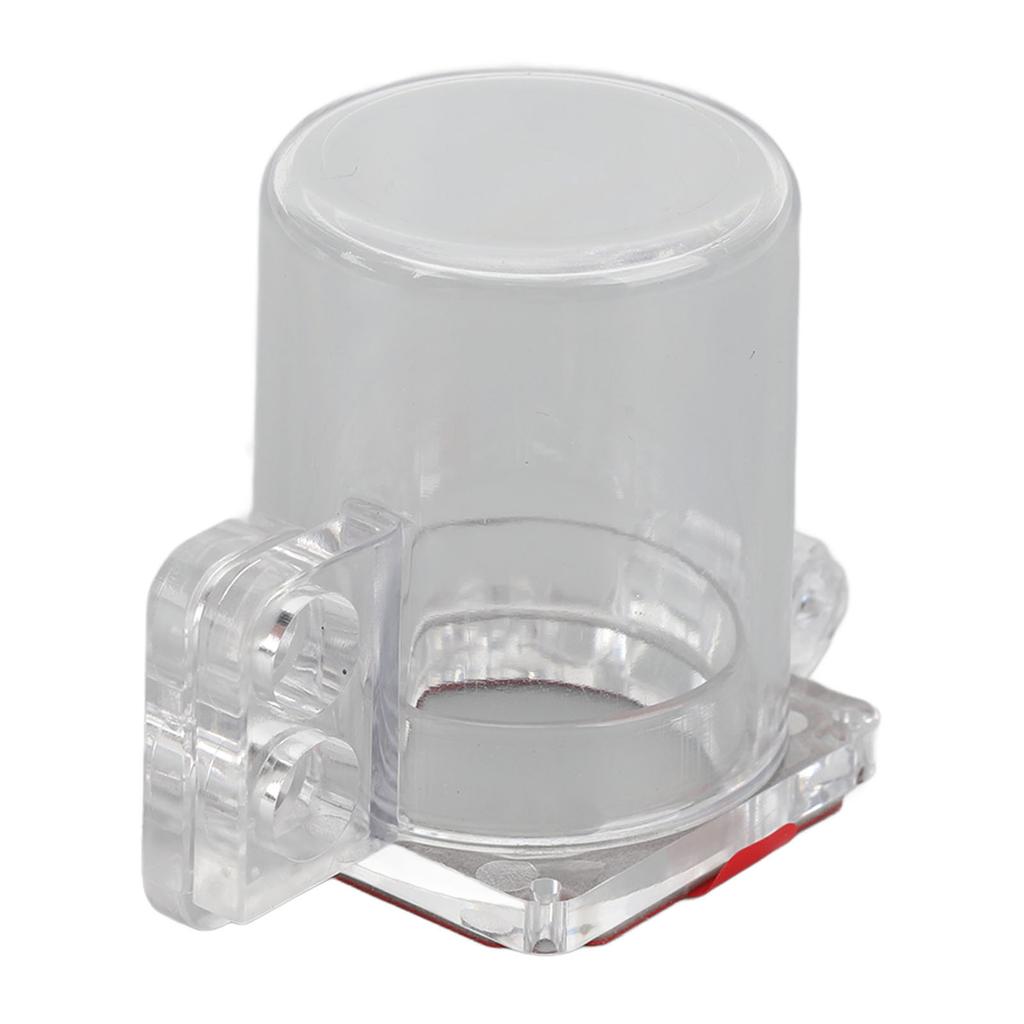 Emergency Stop Button Cover Lockout Transparent Visual Plastic Stop Push Button Protection Cover For Breakdown