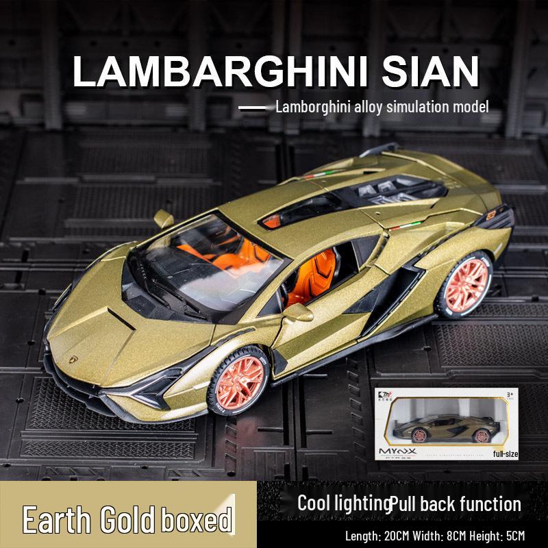 

Mingyi MY148 Lamborghini Sian Сплавная Инерционная Модель Машинки для Детей