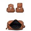 Dámská měkká PU kůže Vintage stylová crossbody taška