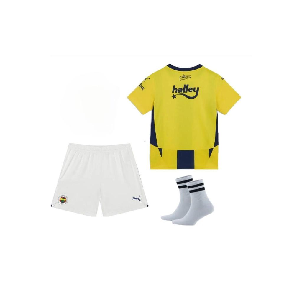 Fnrbh' -yellow Anonymous 2024/2025 New Season Kids Football Jersey Set Of 3