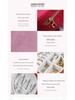 Velvet Travel Jewelry Box: Compact Storage for Rings & Necklaces