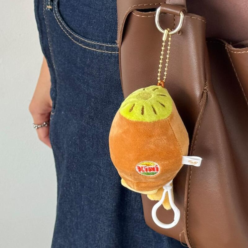 Kiwi Bird Flip over to transform into a kiwi doll keychain 10cm double-sided