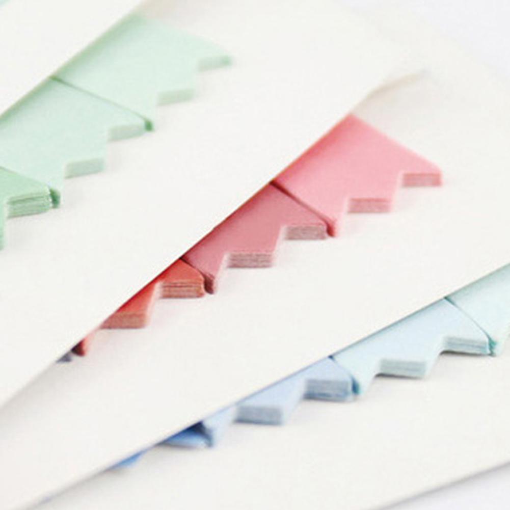 Novelty Gradient Sticky Notes Planner DIY Stickers Page Index Office School Supplies