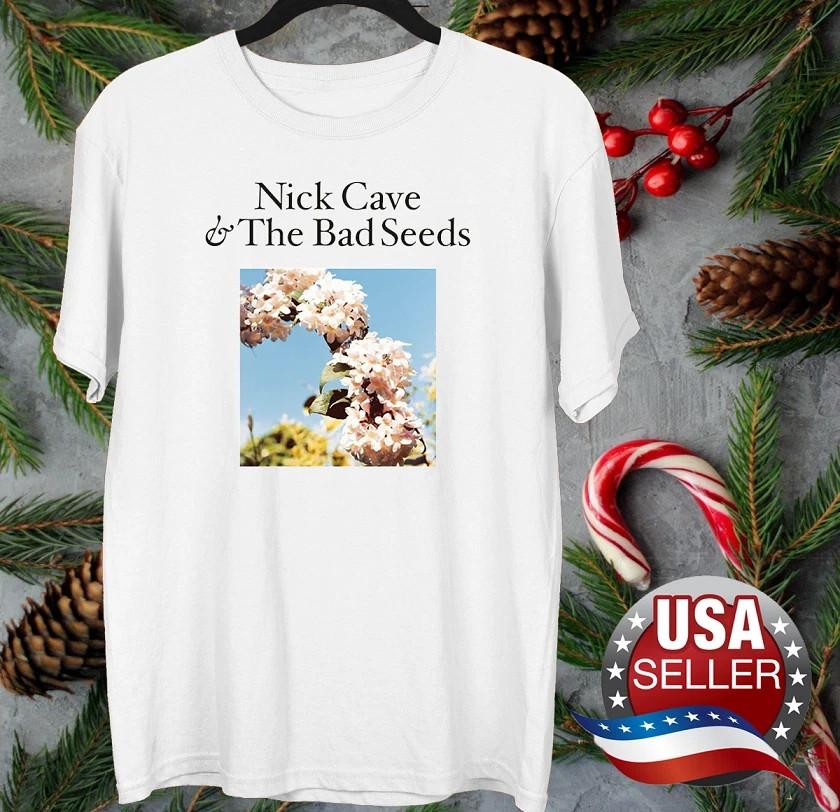 

Nick Cave and the Bad Seeds album T-shirt White Unisex S to 5XL OM692 Unisex T-Shirt XXL