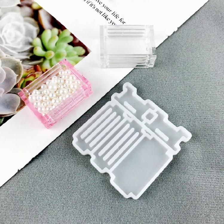 Resin Splicing Molds DIY Storage Box Silicone Mold for DIY Craft Home Decoration