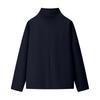 Women's Faux Suede Button Jacket Oversized Gathered Hem Short Length Coat Casual Vintage Outerwear With Pockets