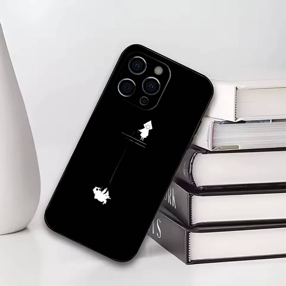 Little Nightmares Handyhülle Für iPhone17,16,15,14,13,12,11 Plus,Pro Andere Weiche Schwarze Hülle