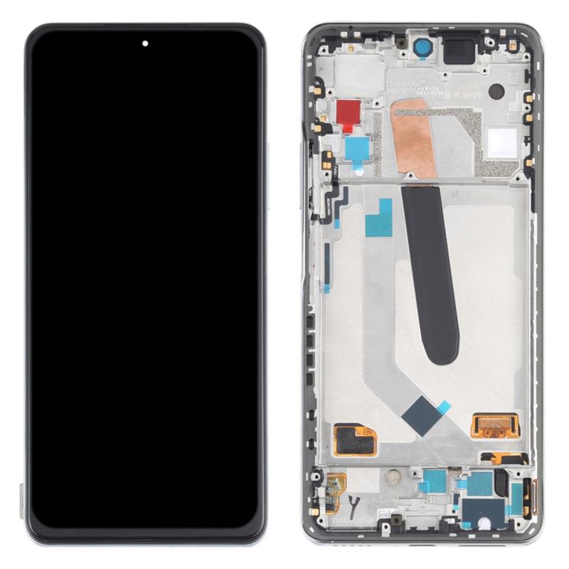 

For Xiaomi Poco F3 Grade C OLED Screen and Digitizer Assembly+Frame Repair Part (without Logo) Silver