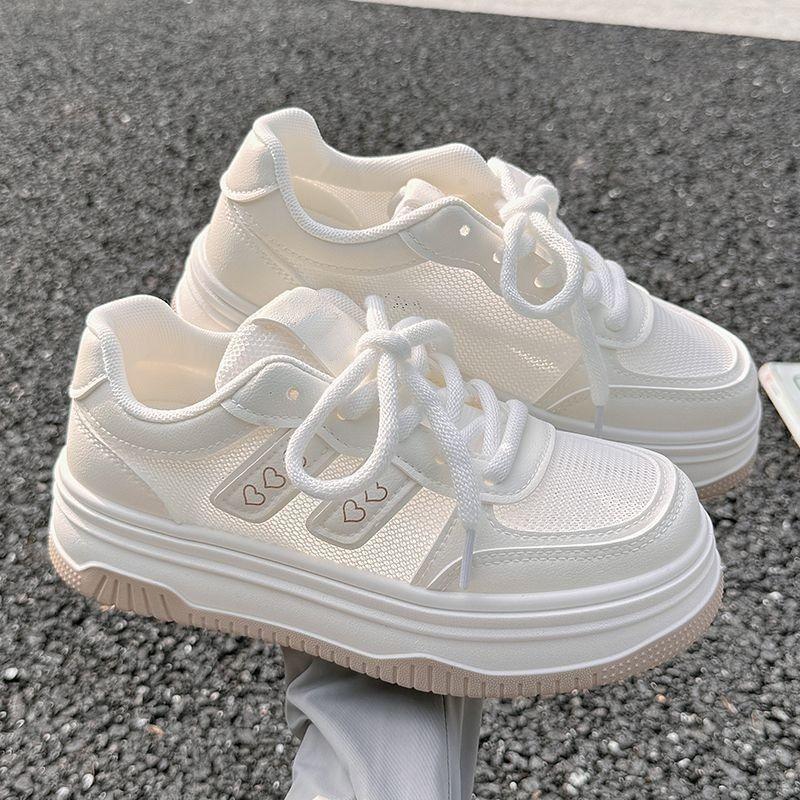 Summer Women's Shoes Little White Shoes Women's Skirt New Mesh Shoes Breathable Mesh Casual Shoes Sports Shoes