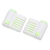 2Pcs MultiFunctional DIY Cake Bread Cutter Slicing Guide Tool Home Kitchen Accessory(Green 52036A )