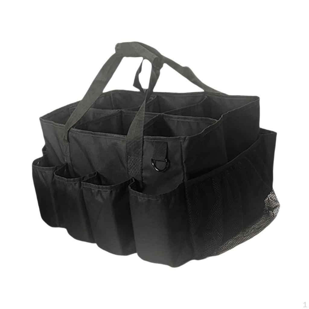 Cleaning Supplies Tote Multifunctional Tool Bag Supply Organizer for Carpenter