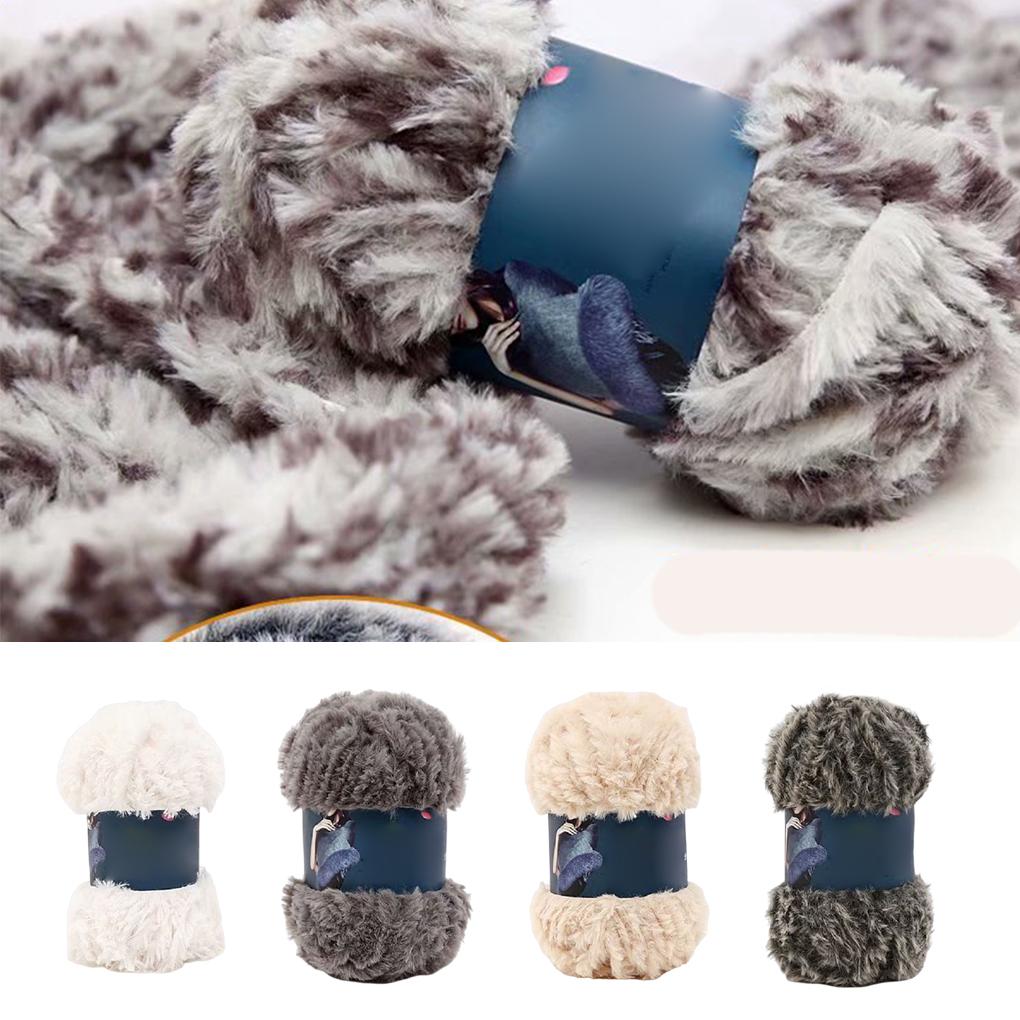 Knit Yarn Fur Ball Sewing Supplies DIY Prop Colorful Softness Wool Sew Tool Clothing Multipurpose Hat Knitting Tools
