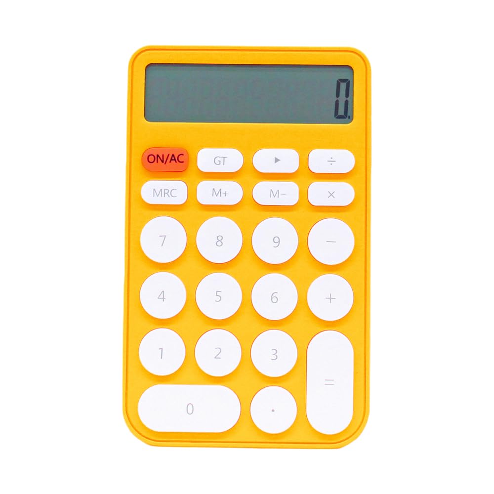

Modern Trading Vitamin 120722 12-Digit Calculator, Yellow,