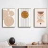 High-End Abstract Line Art Canvas Set for Living and Dining Rooms